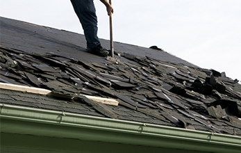 Tearing off your roof