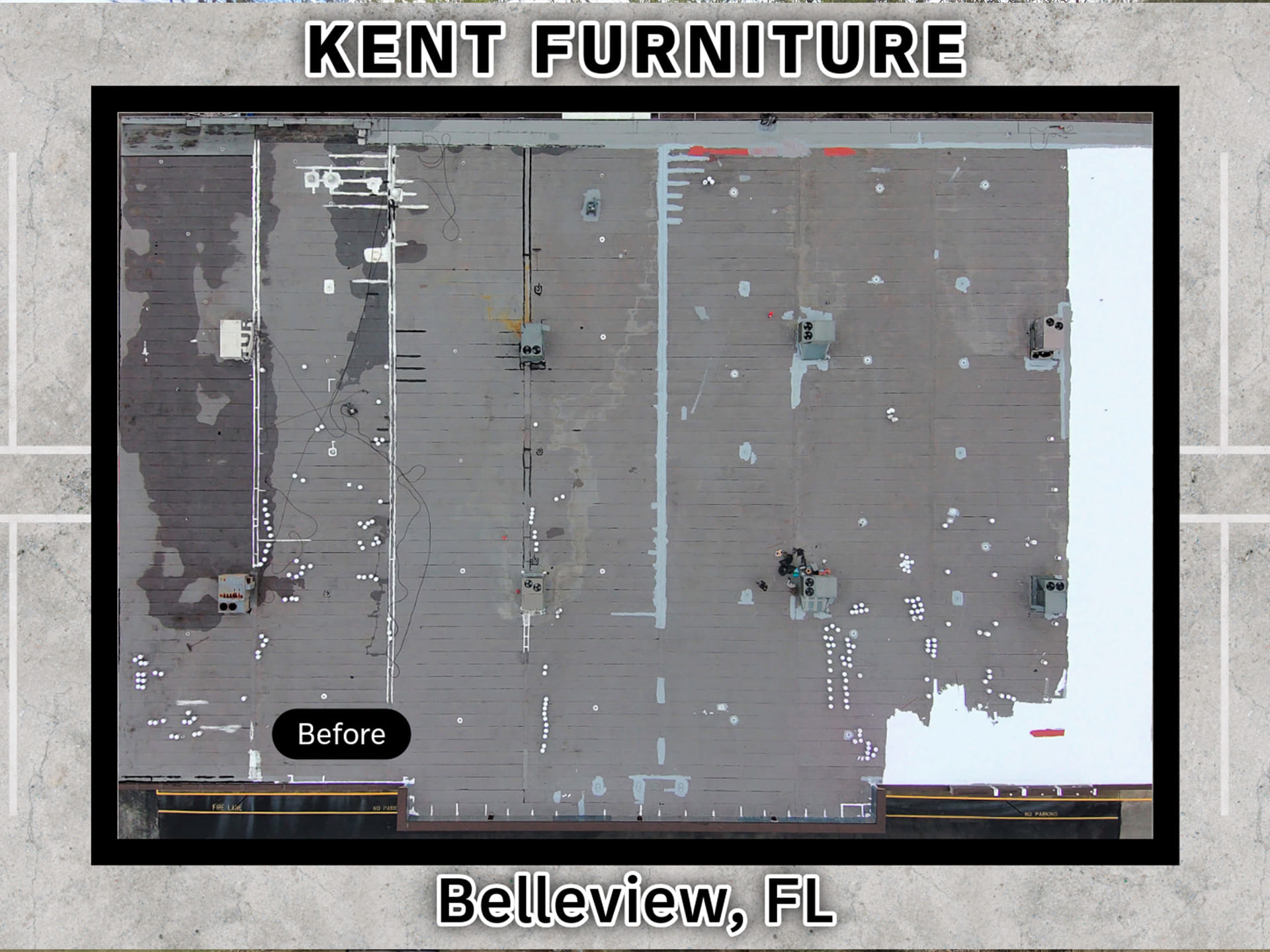 Completed residential roofing project in Gainesville, Florida, featuring durable gray shingles by Atlantic Roofing & Exteriors LLC