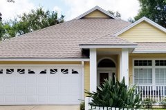 Yellow house with Atlas Architectual shingles